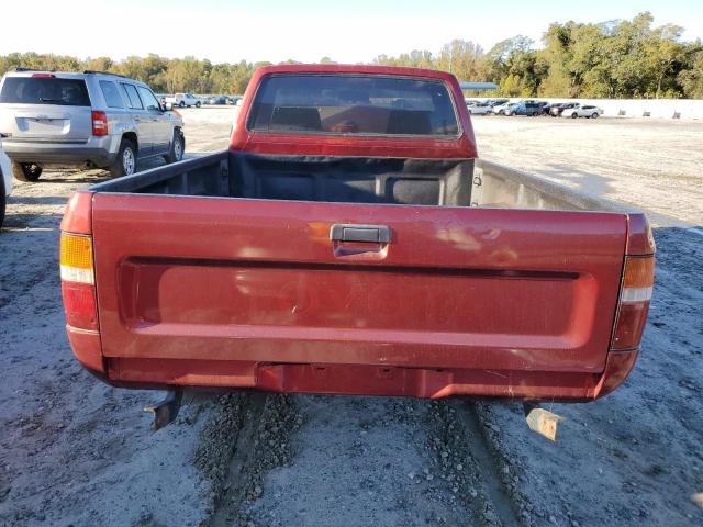 4TARN81A9NZ008403 - 1992 TOYOTA PICKUP 1/2 TON SHORT WHEELBASE STB BURGUNDY photo 6