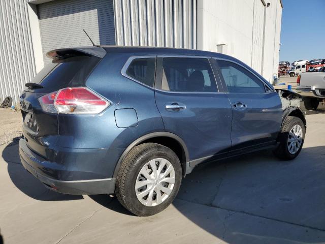 KNMAT2MV0FP577432 - 2015 NISSAN ROGUE S BLUE photo 3