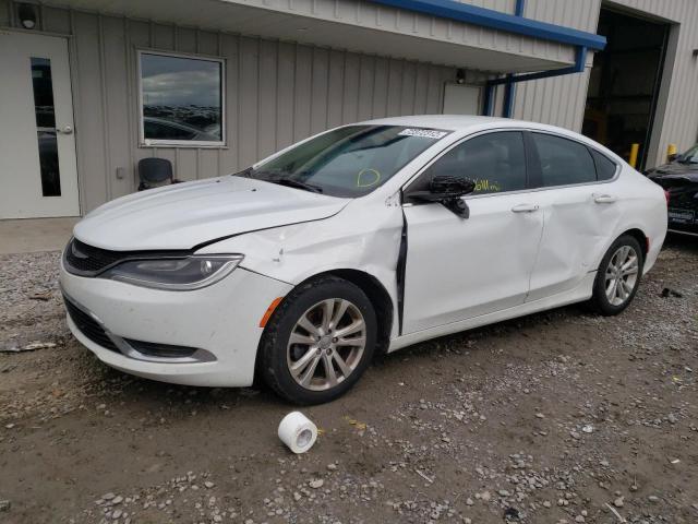 1C3CCCAB1FN631586 - 2015 CHRYSLER 200 LIMITED WHITE photo 1