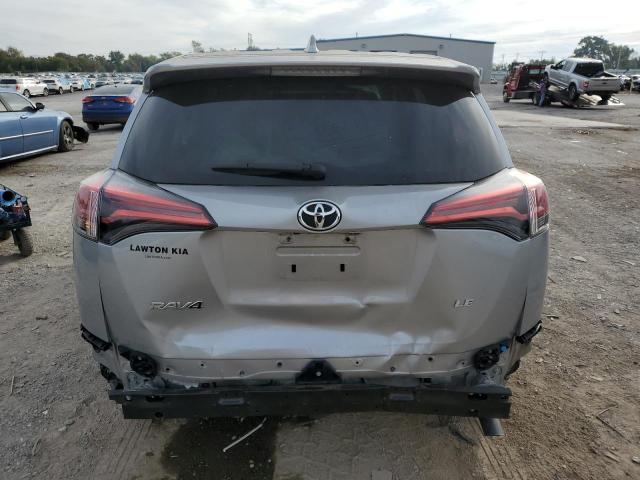 2T3ZFREV6JW463790 - 2018 TOYOTA RAV4 LE SILVER photo 6