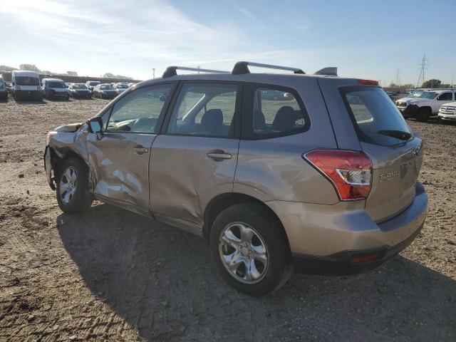 JF2SJAAC0GG499874 - 2016 SUBARU FORESTER 2.5I TAN photo 2