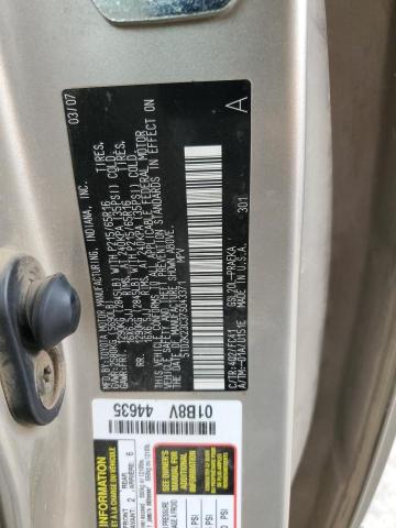 5TDZK23C37S043371 - 2007 TOYOTA SIENNA CE GOLD photo 13