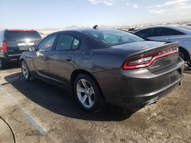 2C3CDXHG4HH518524 - 2017 DODGE CHARGER SXT GRAY photo 2