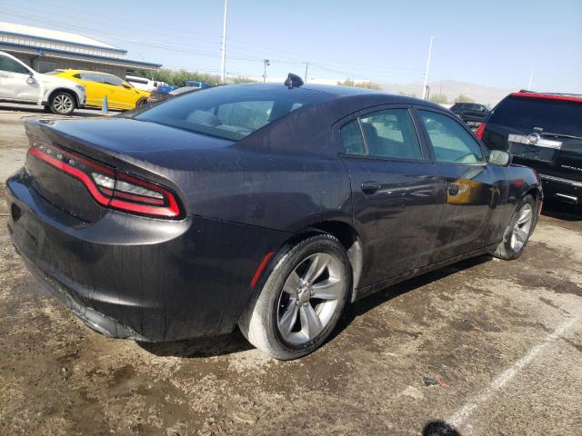 2C3CDXHG4HH518524 - 2017 DODGE CHARGER SXT GRAY photo 3