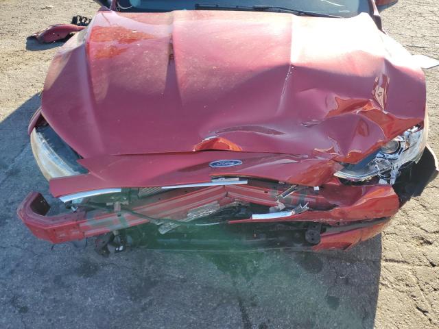 3FA6P0LU8LR189365 - 2020 FORD FUSION SE RED photo 11