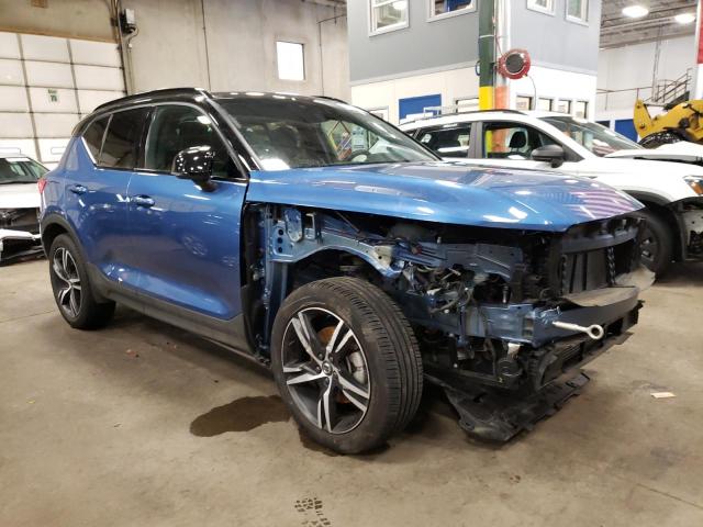 YV4162UM6L2308839 - 2020 VOLVO XC40 T5 R-DESIGN BLUE photo 4