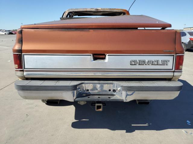 1GCEV14H9HF371616 - 1987 CHEVROLET V10 BROWN photo 6