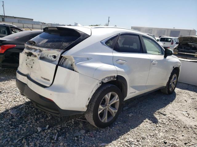 JTJBJRBZ2H2051342 - 2017 LEXUS NX 300H WHITE photo 3