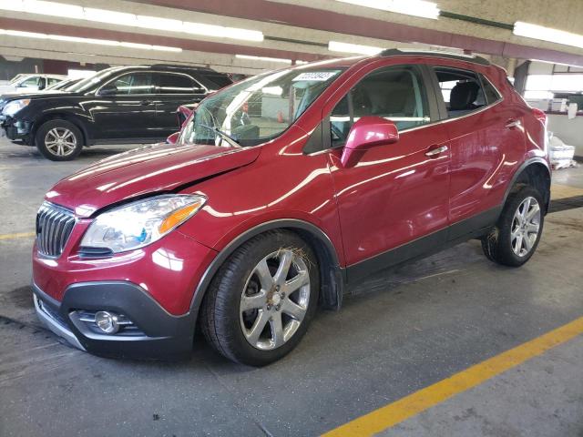 KL4CJHSB1DB146208 - 2013 BUICK ENCORE PREMIUM BURGUNDY photo 1