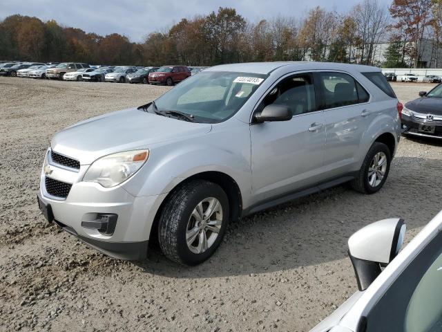 2CNFLCEC3B6464492 - 2011 CHEVROLET EQUINOX LS SILVER photo 1