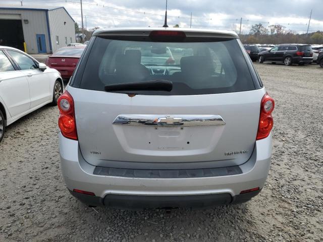 2CNFLCEC3B6464492 - 2011 CHEVROLET EQUINOX LS SILVER photo 6