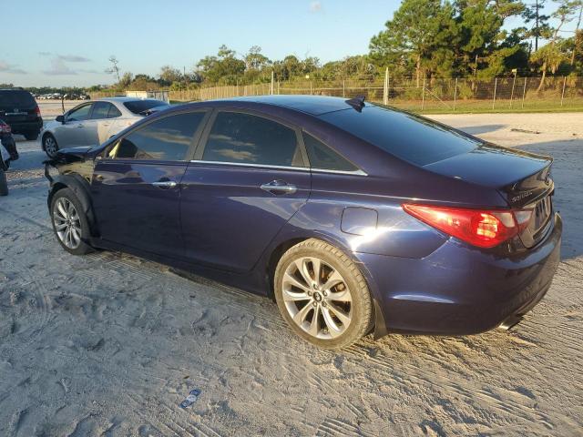 5NPEC4AC2DH736959 - 2013 HYUNDAI SONATA SE BLUE photo 2