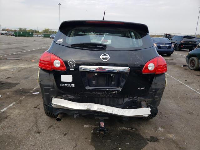 JN8AS5MVXBW677207 - 2011 NISSAN ROGUE S BLACK photo 6