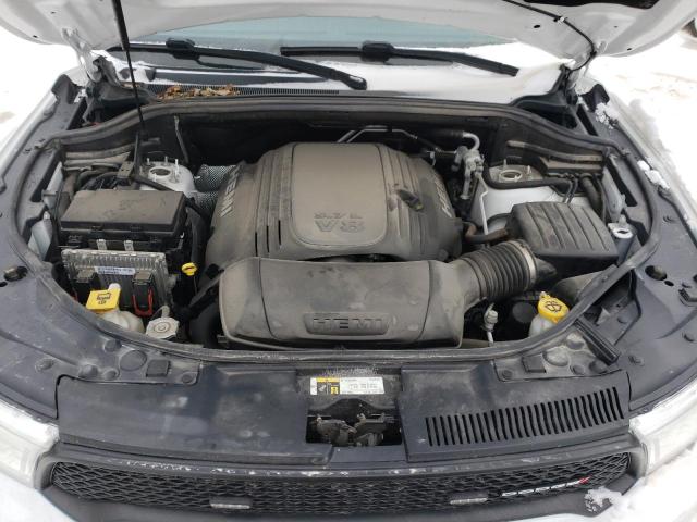 1C4SDJFT7KC701463 - 2019 DODGE DURANGO SSV WHITE photo 12