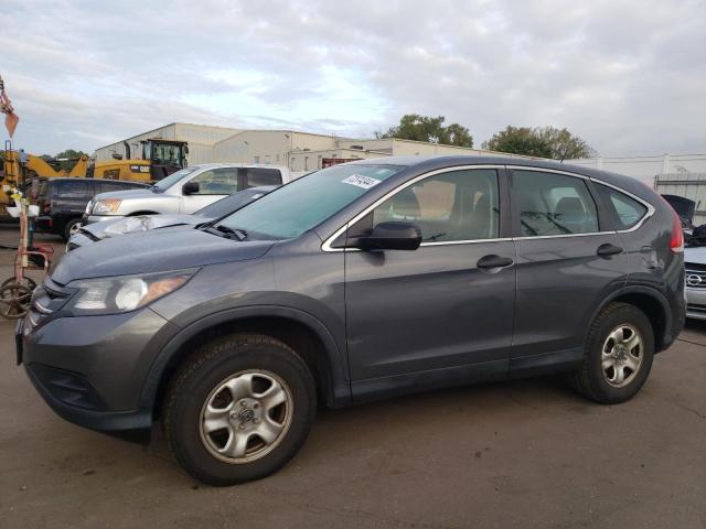 2HKRM4H34EH606171 - 2014 HONDA CR-V LX GRAY photo 1