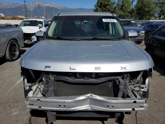 2FMGK5D87GBA01298 - 2016 FORD FLEX LIMITED SILVER photo 5