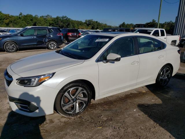 4S3BWAN69N3018674 - 2022 SUBARU LEGACY LIMITED WHITE photo 1