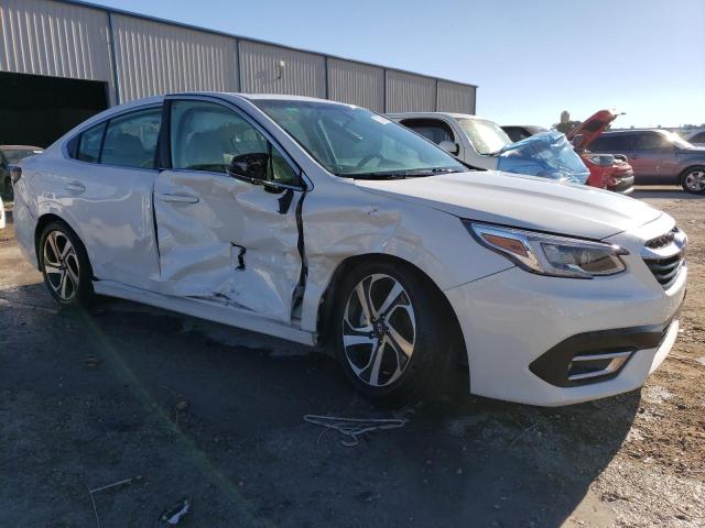 4S3BWAN69N3018674 - 2022 SUBARU LEGACY LIMITED WHITE photo 4