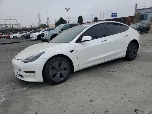 5YJ3E1EAXPF505853 - 2023 TESLA MODEL 3 WHITE photo 1