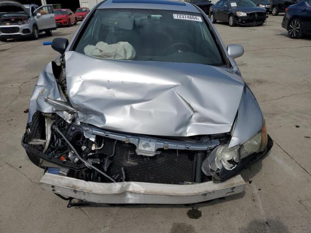 1HGFA16816L009793 - 2006 HONDA CIVIC EX SILVER photo 5