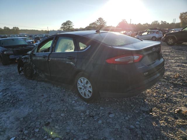 3FA6P0G75ER129230 - 2014 FORD FUSION S BLACK photo 2