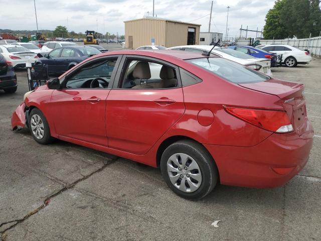 KMHCT4AE9GU051937 - 2016 HYUNDAI ACCENT SE RED photo 2