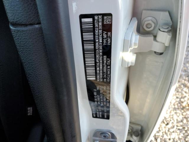 ZACCJBBB9JPH40808 - 2018 JEEP RENEGADE LATITUDE WHITE photo 12