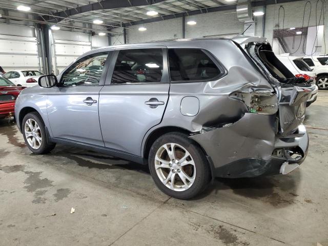 JA4AZ3A35EZ013523 - 2014 MITSUBISHI OUTLANDER SE GRAY photo 2