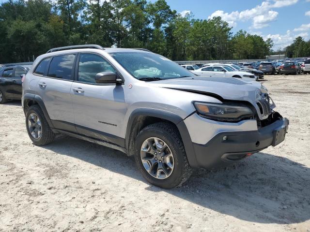 1C4PJMBNXKD207423 - 2019 JEEP CHEROKEE TRAILHAWK SILVER photo 4