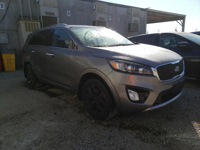 5XYPK4A51JG377295 - 2018 KIA SORENTO SX GRAY photo 4