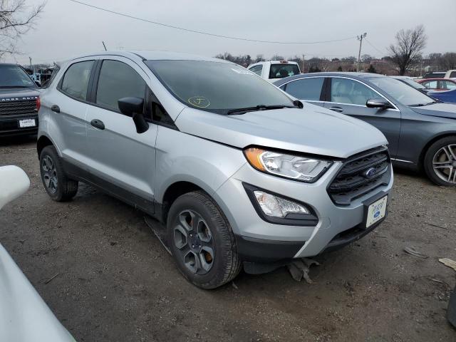 MAJ6S3FL7MC426270 - 2021 FORD ECOSPORT S SILVER photo 4