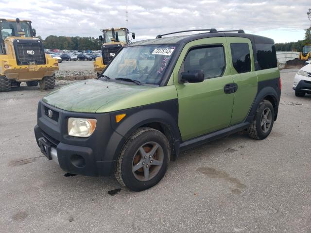 5J6YH28396L024496 - 2006 HONDA ELEMENT LX GREEN photo 1