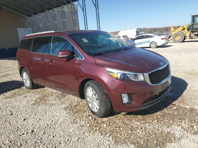 KNDMC5C15G6161820 - 2016 KIA SEDONA EX BURGUNDY photo 4