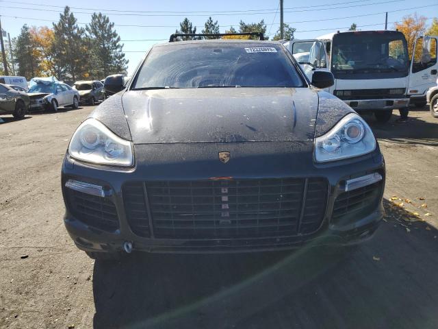 WP1AC29P98LA82035 - 2008 PORSCHE CAYENNE TURBO BLACK photo 5