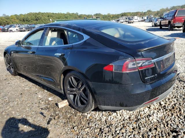 5YJSA1DN6DFP04096 - 2013 TESLA MODEL S BLACK photo 2