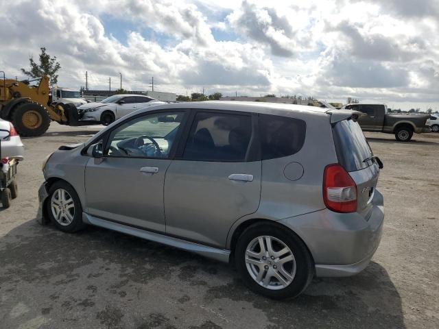 JHMGD38677S037587 - 2007 HONDA FIT S 灰色 照片 2