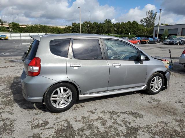 JHMGD38677S037587 - 2007 HONDA FIT S 灰色 照片 3