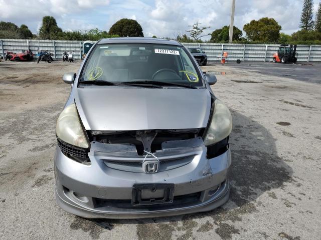 JHMGD38677S037587 - 2007 HONDA FIT S 灰色 照片 5