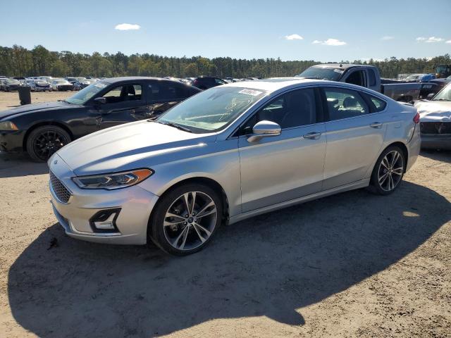 3FA6P0D91KR106495 - 2019 FORD FUSION TITANIUM SILVER photo 1