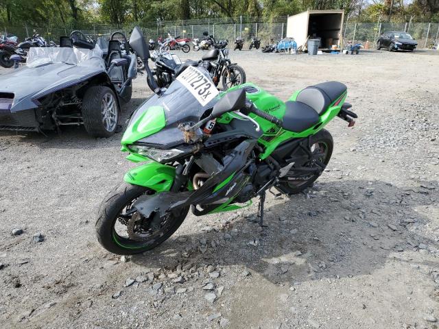 ML5EXER1XPDA84399 - 2023 KAWASAKI NINJA 650 R GREEN photo 2