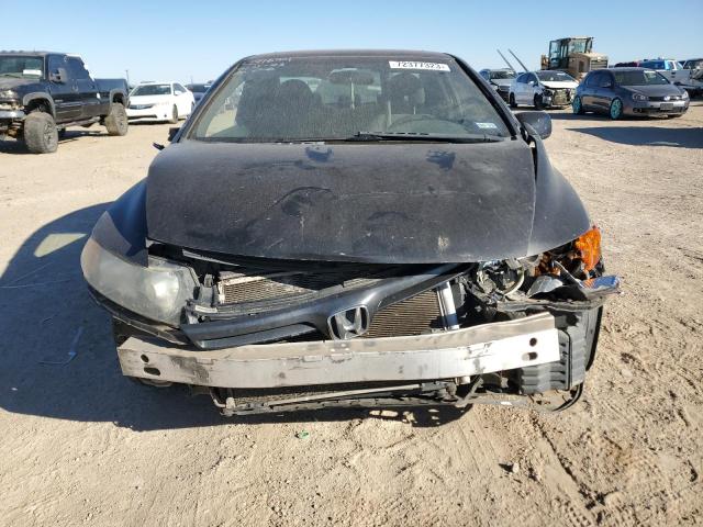 2HGFG12878H550769 - 2008 HONDA CIVIC EX BLACK photo 5