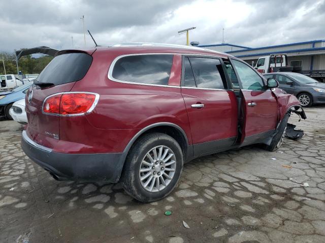 5GAKVBED7BJ325972 - 2011 BUICK ENCLAVE CXL RED photo 3