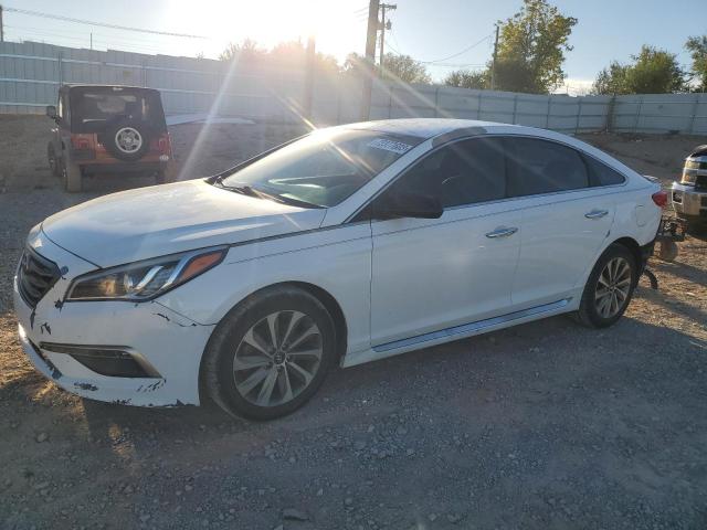 5NPE34AF9GH333799 - 2016 HYUNDAI SONATA SPORT WHITE photo 1