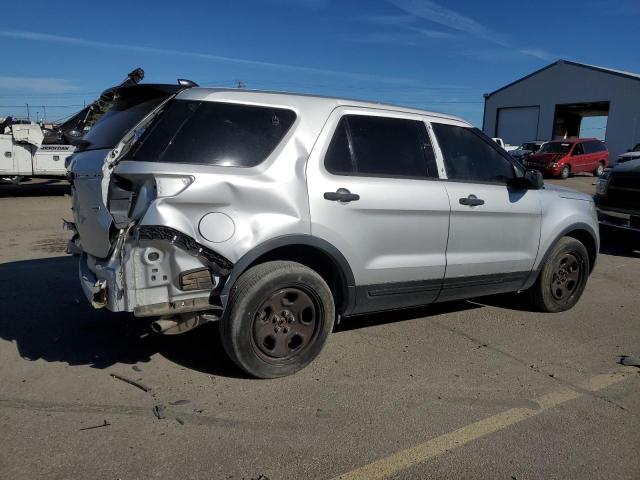 1FM5K8ARXGGA89438 - 2016 FORD EXPLORER POLICE INTERCEPTOR SILVER photo 3