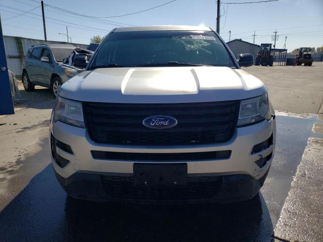 1FM5K8ARXGGA89438 - 2016 FORD EXPLORER POLICE INTERCEPTOR Күміс фото 5