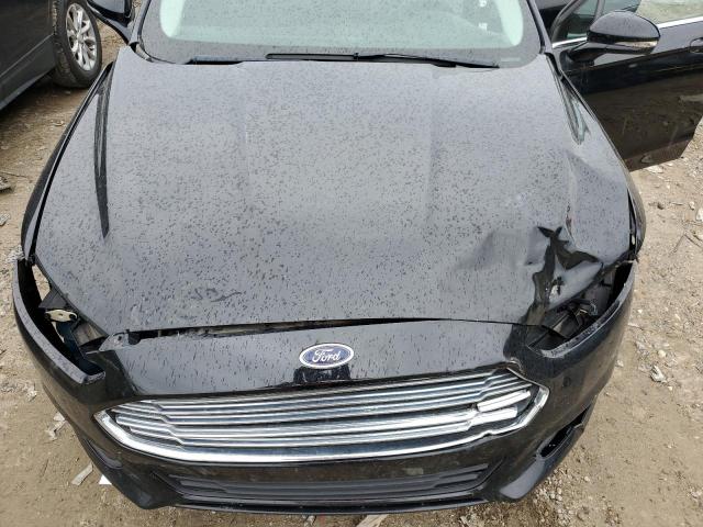 3FA6P0H77GR159721 - 2016 FORD FUSION SE BLACK photo 11