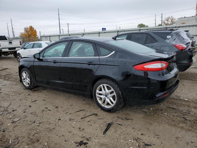 3FA6P0H77GR159721 - 2016 FORD FUSION SE BLACK photo 2