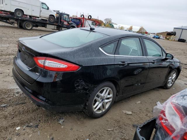 3FA6P0H77GR159721 - 2016 FORD FUSION SE BLACK photo 3