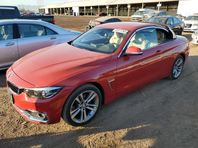 WBA4Z3C55KEN89582 - 2019 BMW 430XI RED photo 1