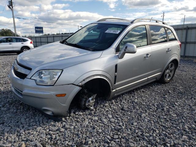 3GNAL3EK7ES654055 - 2014 CHEVROLET CAPTIVA LT SILVER photo 1